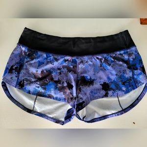 Lululemon speed shorts